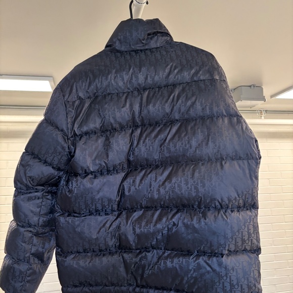 COPY - Dior Oblique Down Jacket Black Technical Jacquard Size Large - Picture 2 of 9